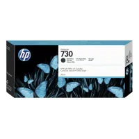 Cartucho de Tinta Original HP 730 Negro Mate 300ml P2V71A para Plotter DesignJet